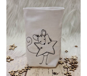 Stickserie - ITH Lichtbeutel Weihnachtsmaus